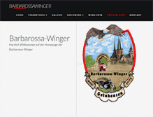 Tablet Screenshot of barbarossa-winger.de